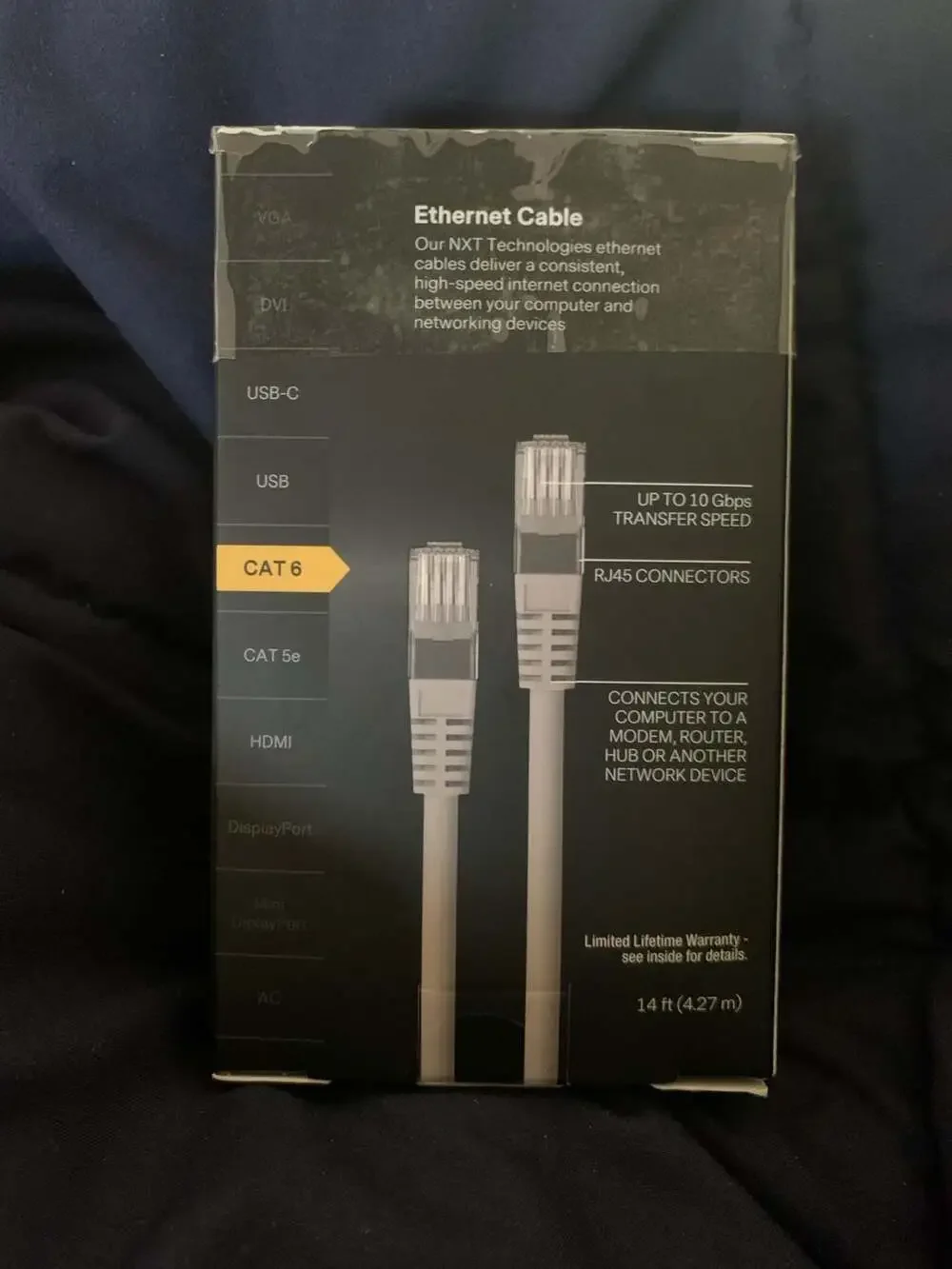 NXT Technologies 14 ft. CAT6 Ethernet Patch Cable White